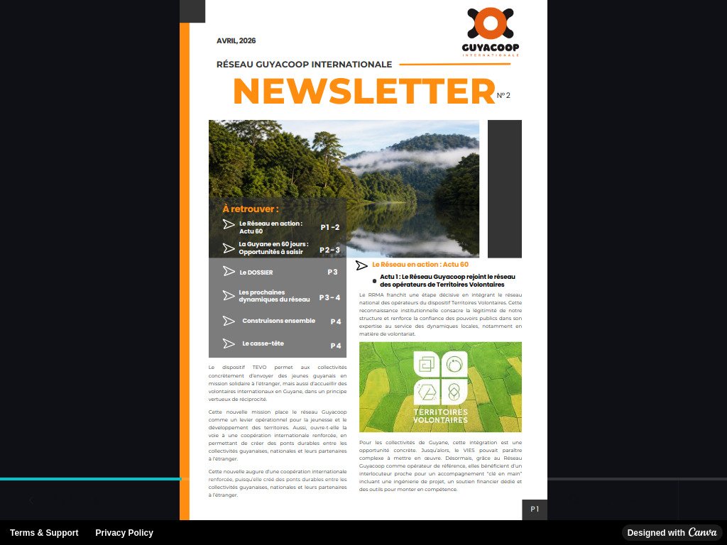 trombocaguyacoop.canva/newsletter-guyacoop-avril-2026